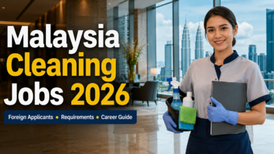 Malaysia Cleaning Jobs For Foreign Applicants 2026 – Apply Guide